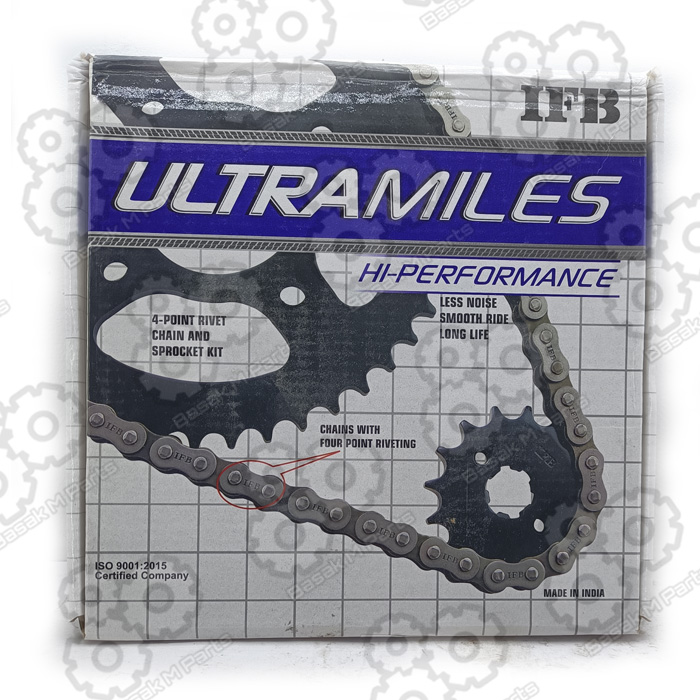 CHAIN KIT BS-6 PLATINA 110H